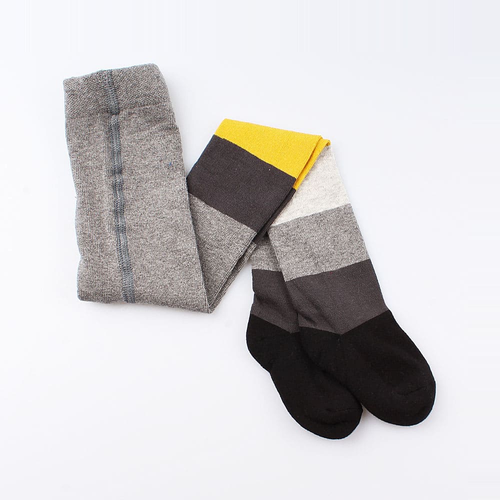 07032293-40 Колготки детские с махровой стопой серые, все фото 1