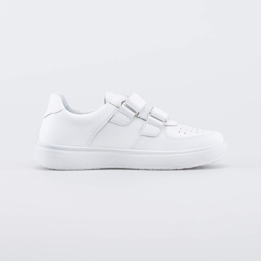 632366-21 Белые полуботинки на липучках, все фото 2