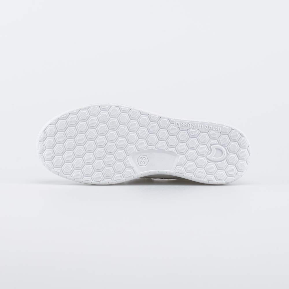 632366-21 Белые полуботинки на липучках, все фото 3