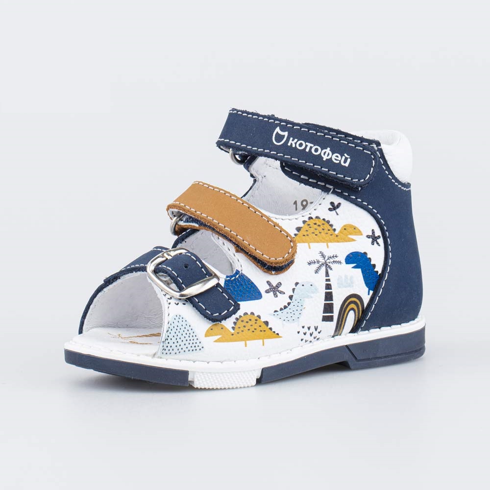 022135-24 Сандалии для первых шагов Динозаврики, все фото 1