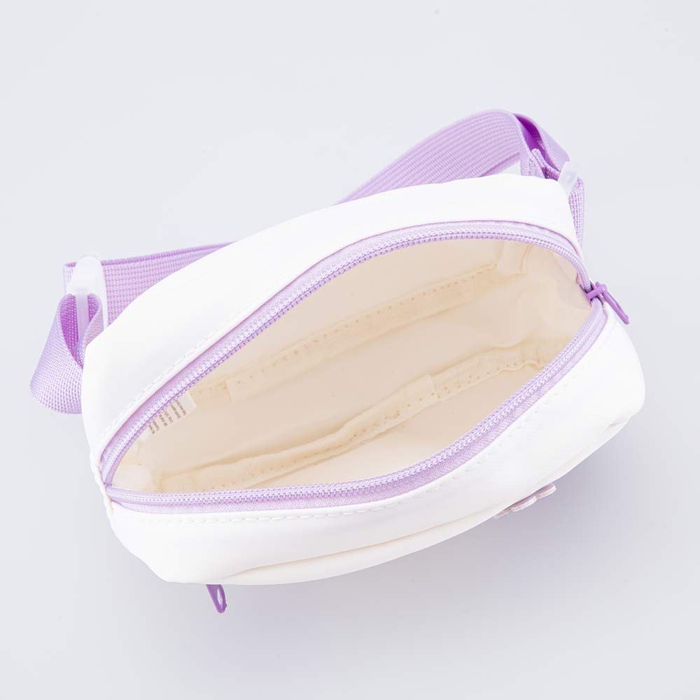 02819007-40 Поясная сумка белый-сиреневый, все фото 4