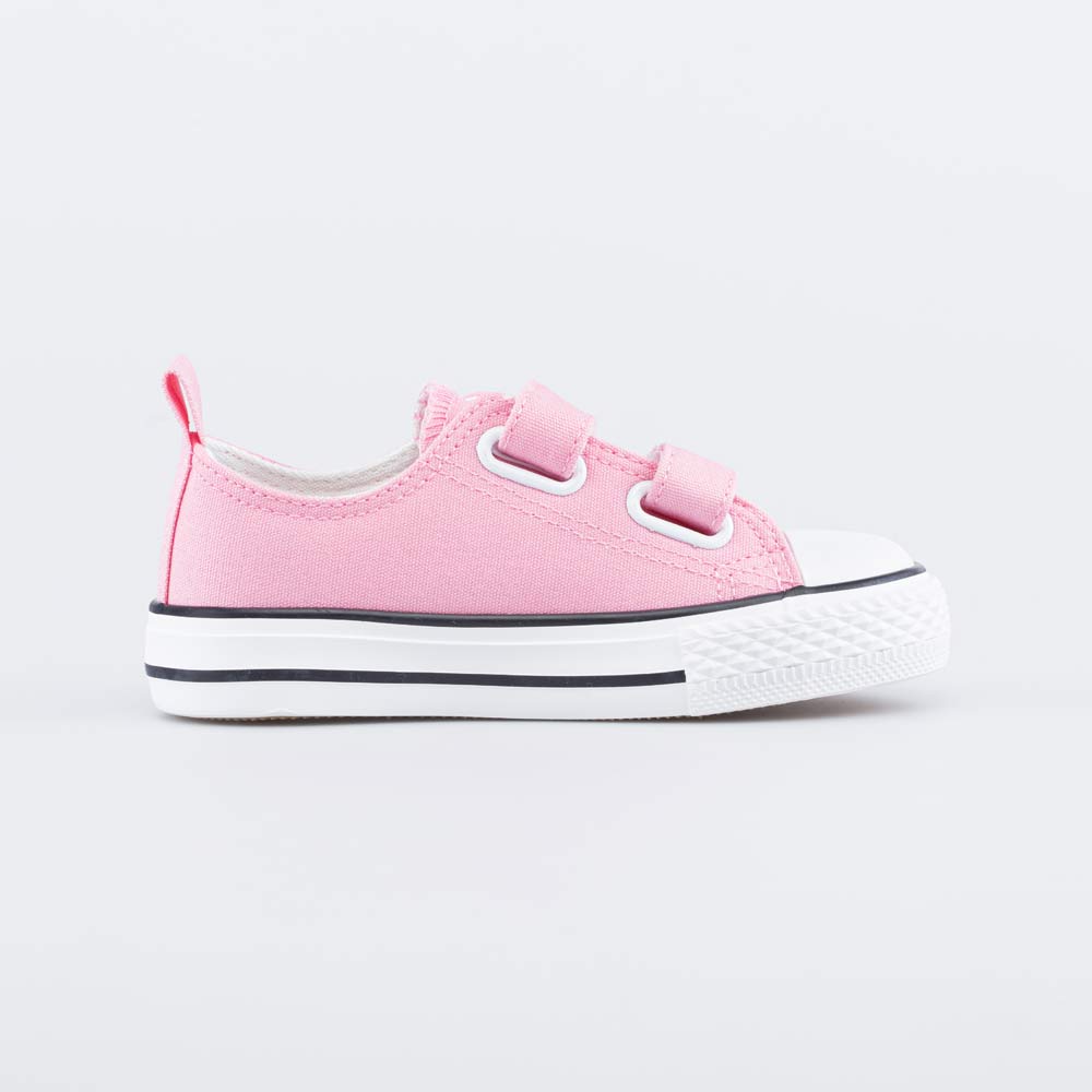 331272-12 Розовые кеды из хлопка с вышивкой, все фото 2