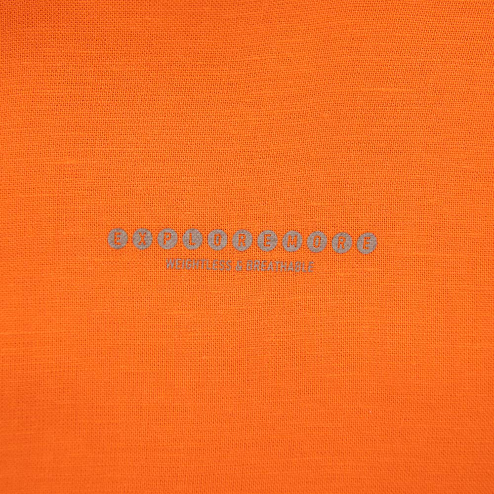 07764077-40 Костюм льняной шорты + футболка оранжевый, все фото 3