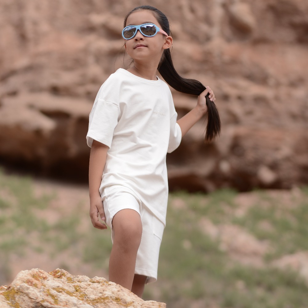 07864074-41 Костюм футболка + шорты молочный, все фото 4