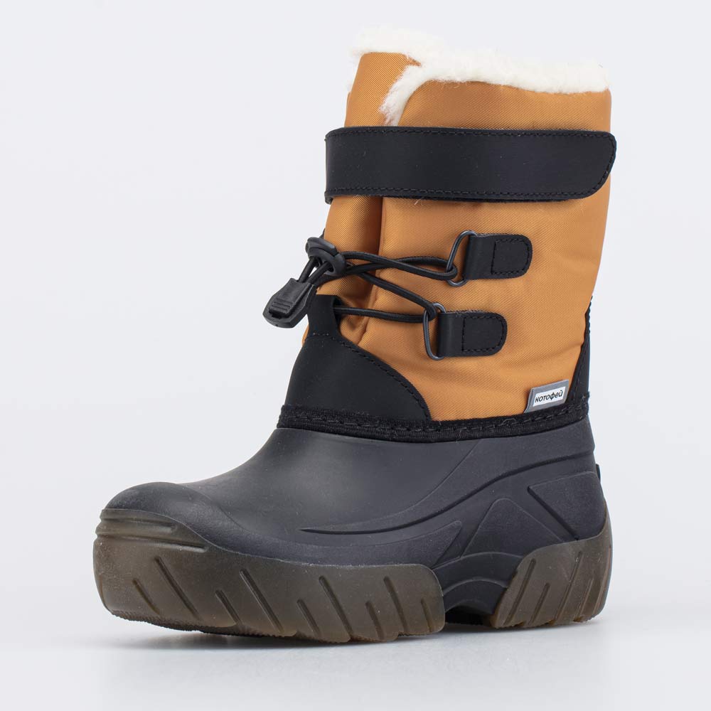 464104-42 Сноубутсы для мальчика Горчичный, все фото 1