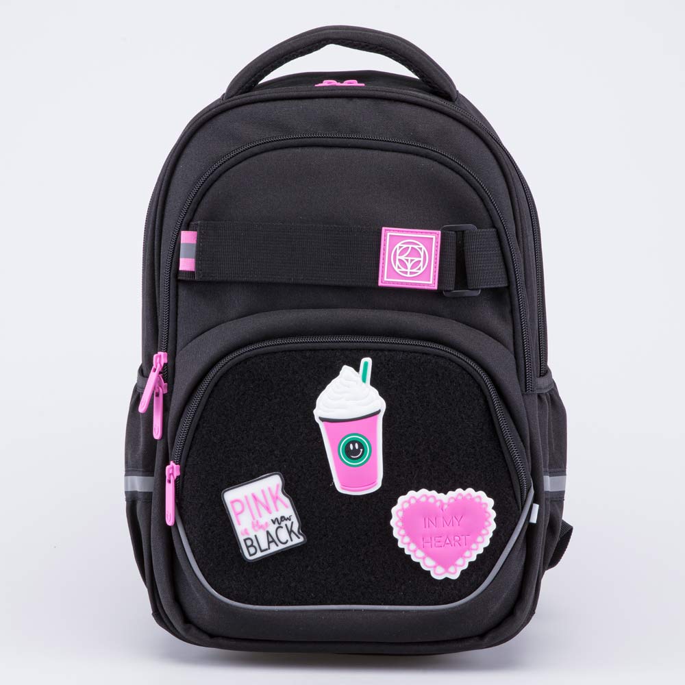 02804388-40 Рюкзак школьный с шевронами, все фото 1