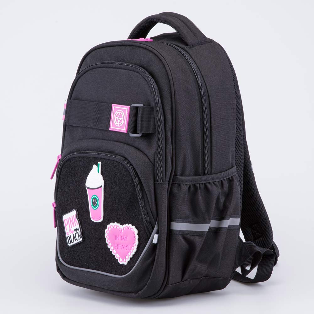 02804388-40 Рюкзак школьный с шевронами, все фото 2