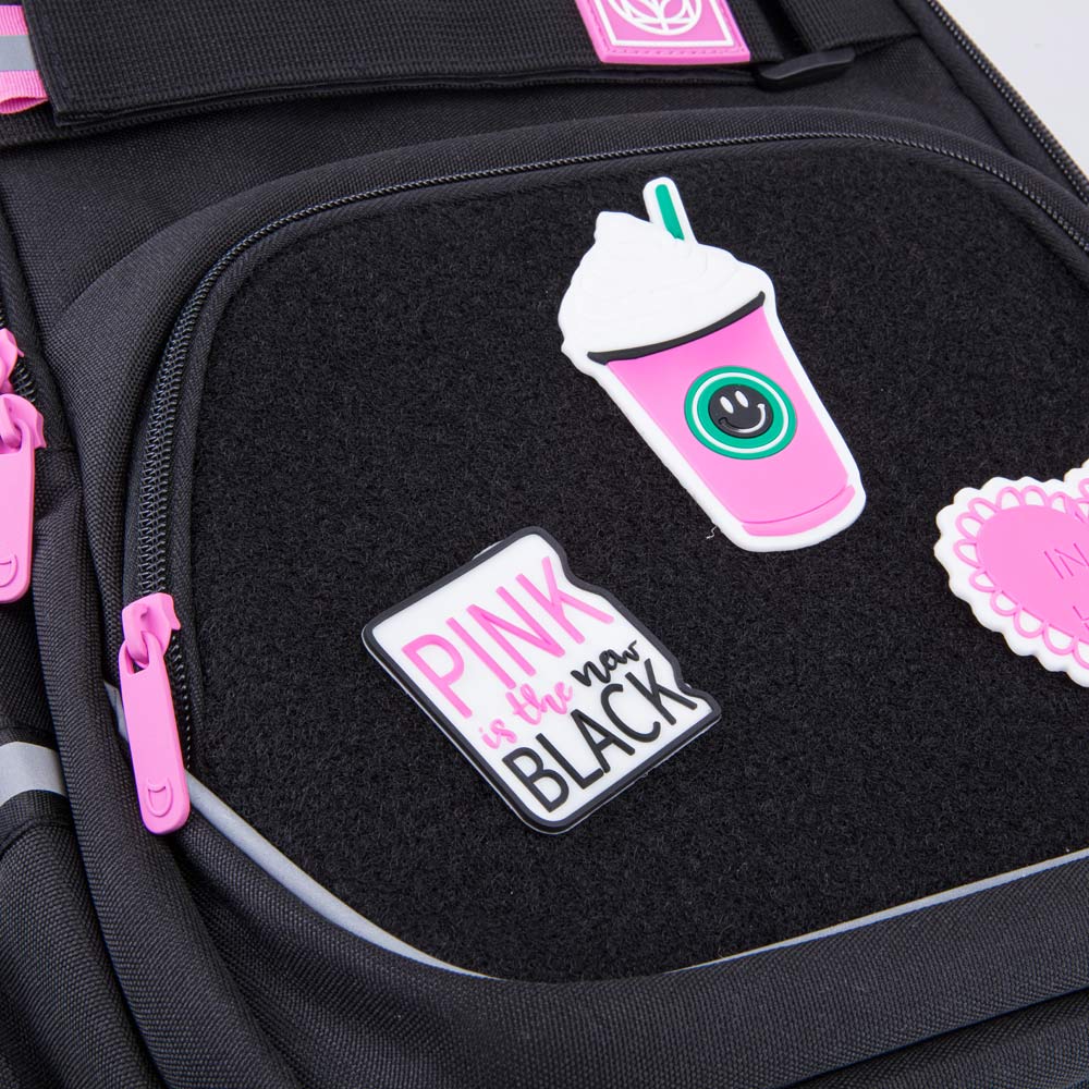 02804388-40 Рюкзак школьный с шевронами, все фото 5