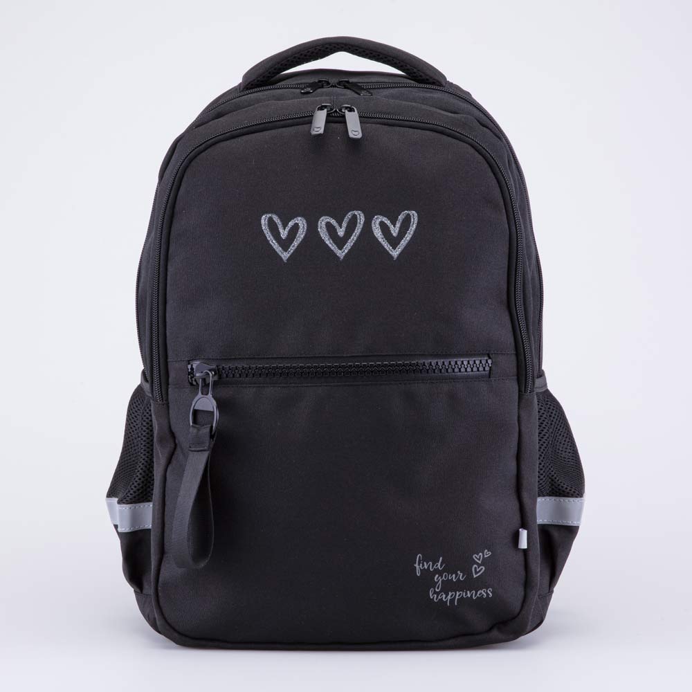 02804389-40 Рюкзак школьный черный, все фото 1