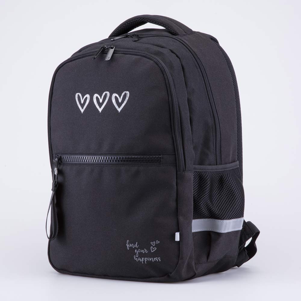 02804389-40 Рюкзак школьный черный, все фото 2