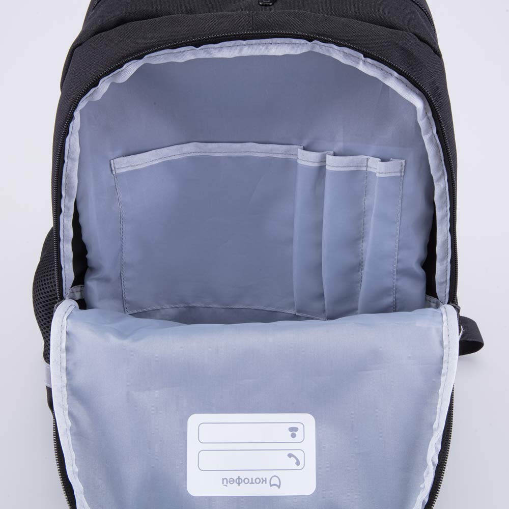 02804389-40 Рюкзак школьный черный, все фото 5