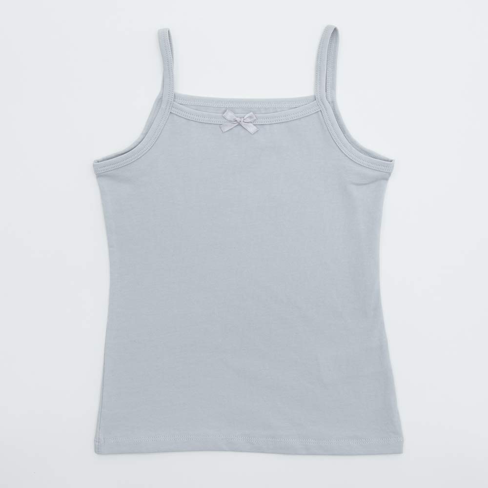 07854020-40 Майки для девочки 2 шт. белый+серый, все фото 2