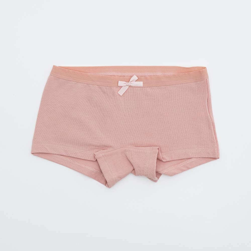 07855022-40 Комплект из 3-х трусов для девочек, сер-бел-роз, все фото 2