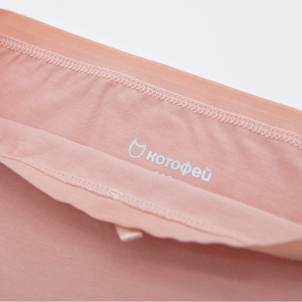 07855022-40 Комплект из 3-х трусов для девочек, сер-бел-роз, все фото 4