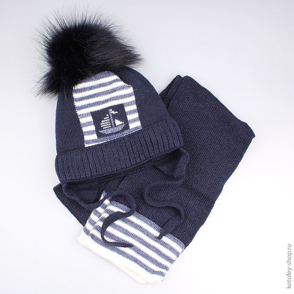 07711082-00 Комплект зимний синий, все фото 1