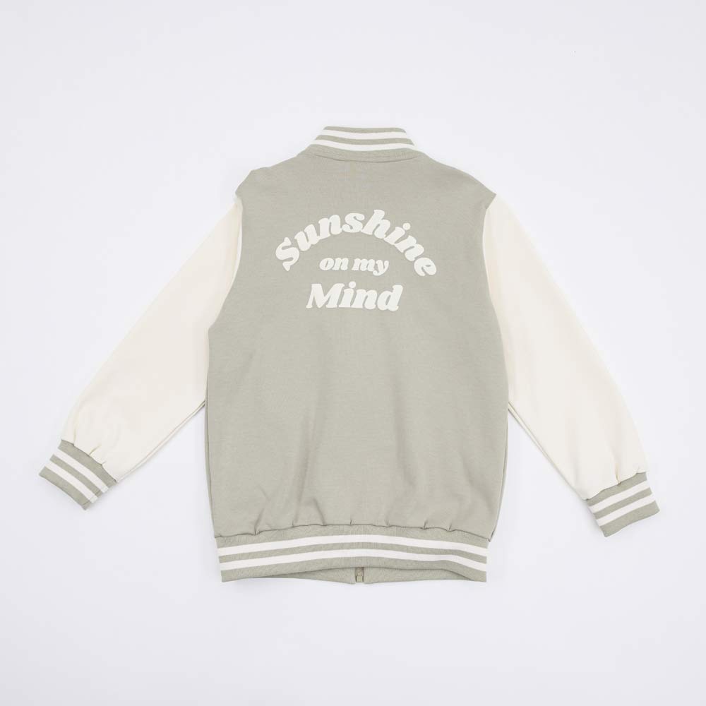 07808001-41 Трикотажная кофта-бомбер для девочки, все фото 2