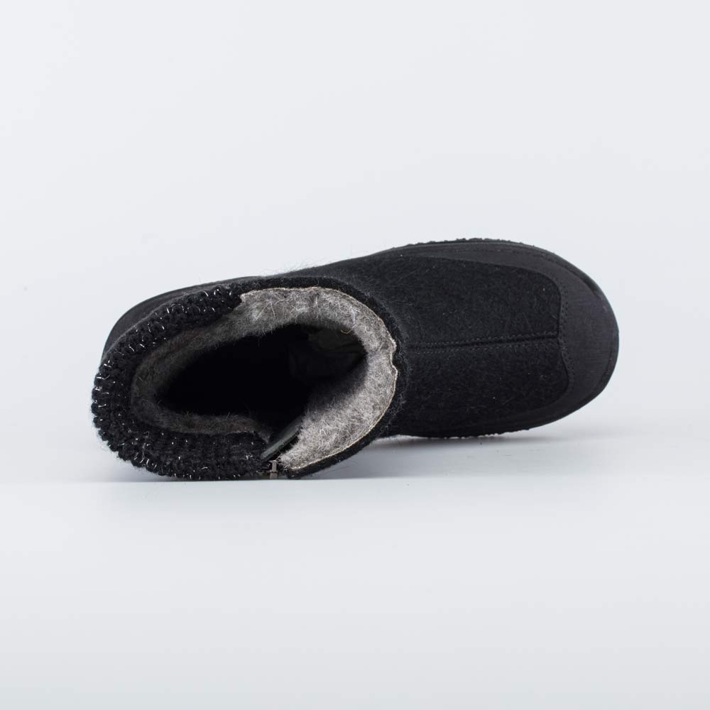 667034-42 Валенки на молнии Звезды черный, все фото 4