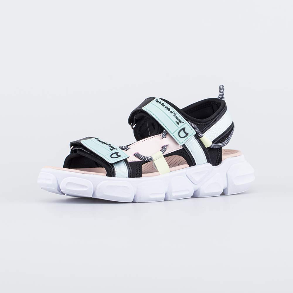 724028-16 Пляжные сандалии на липучках для девочки-подростка, все фото 1