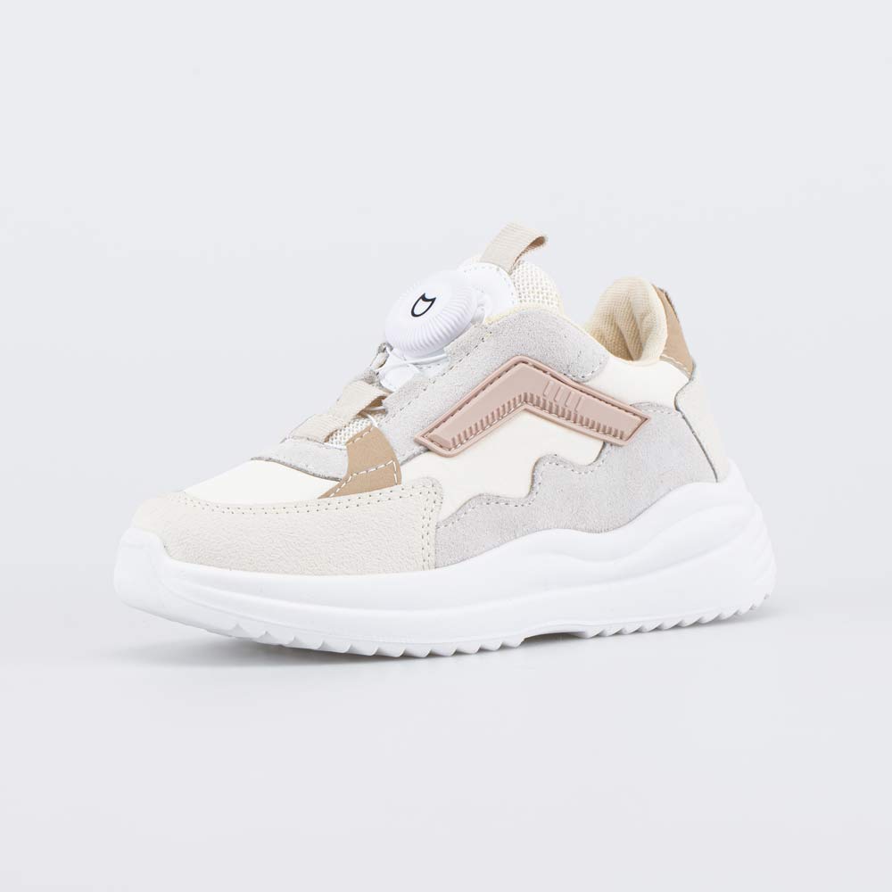 344552-13 Бежевые кроссовки с системой быстрой шнуровки, все фото 1