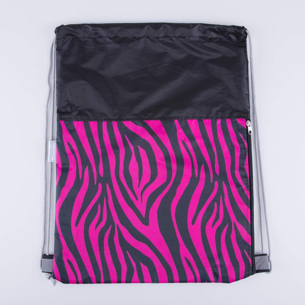 02808144-20 Мешок для сменной обуви с принтом Зебры, все фото 1