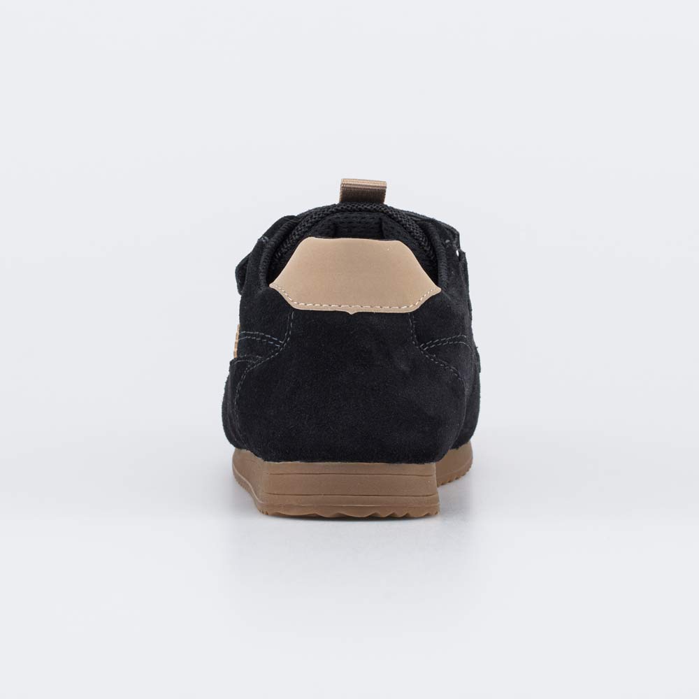 642010-14 Демисезонные кроссовки для мальчика Черный велюр, все фото 5