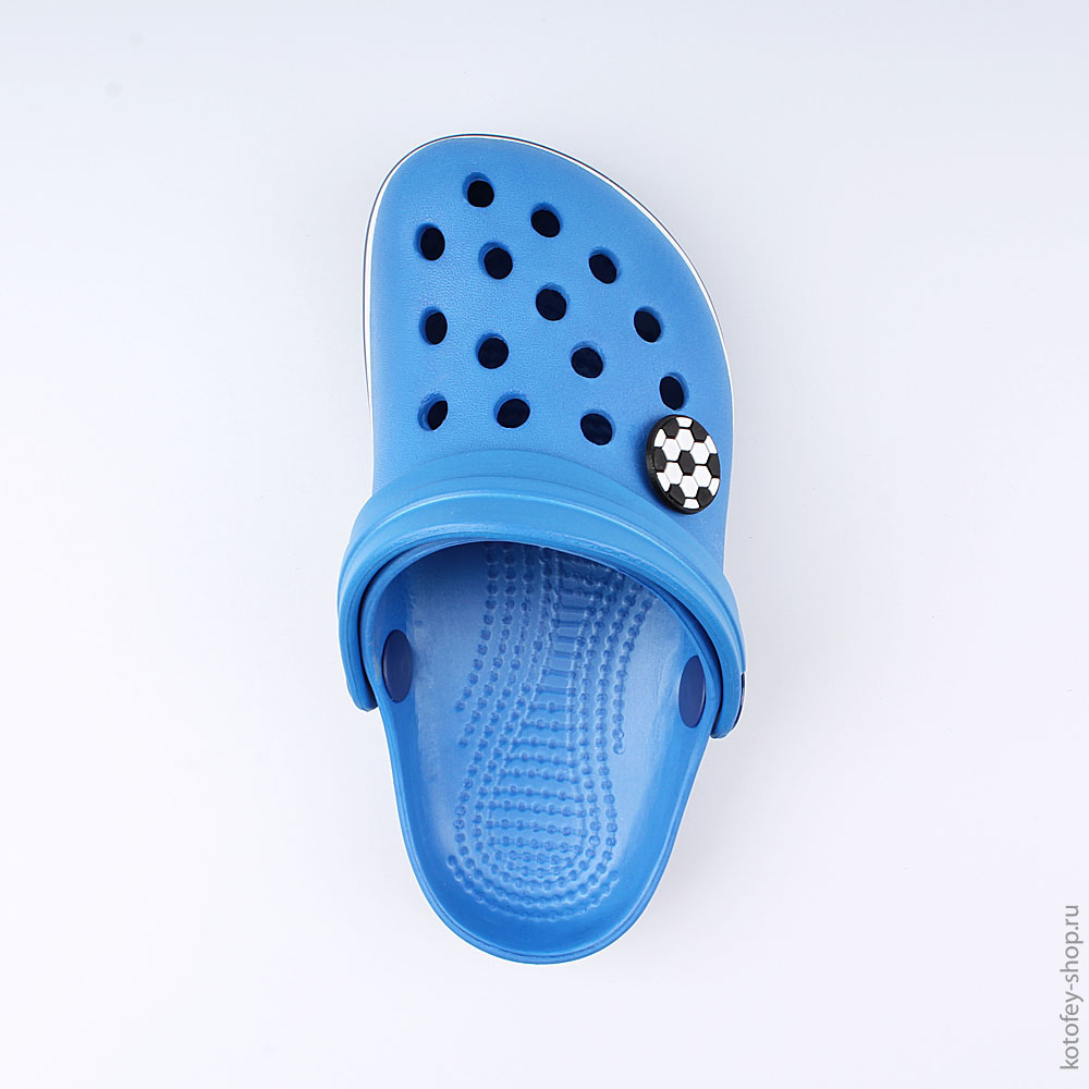 03014003-40 Украшение для обуви Мяч футбольный маленький, все фото 2