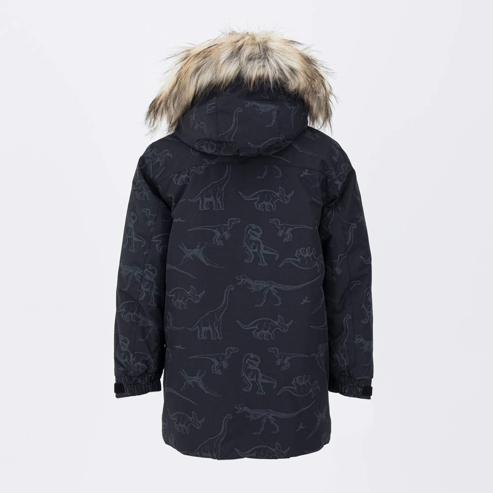 07757073-40 Зимняя куртка-парка Динозавры для мальчика, все фото 3