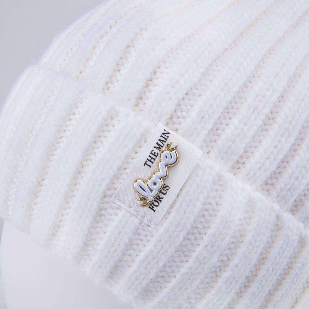 07804009-41 Зимний шерстяной комплект шапка + шарф для девочки, все фото 4