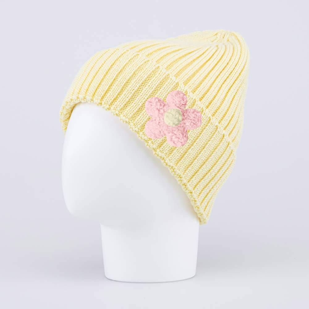 07811476-40 Вязаная шерстяная шапка для девочки, все фото 2