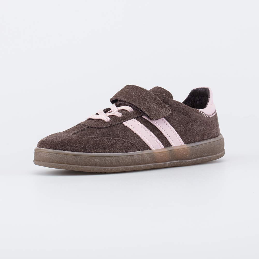 632374-71 Кожаные кеды-полуботинки для девочки , все фото 1