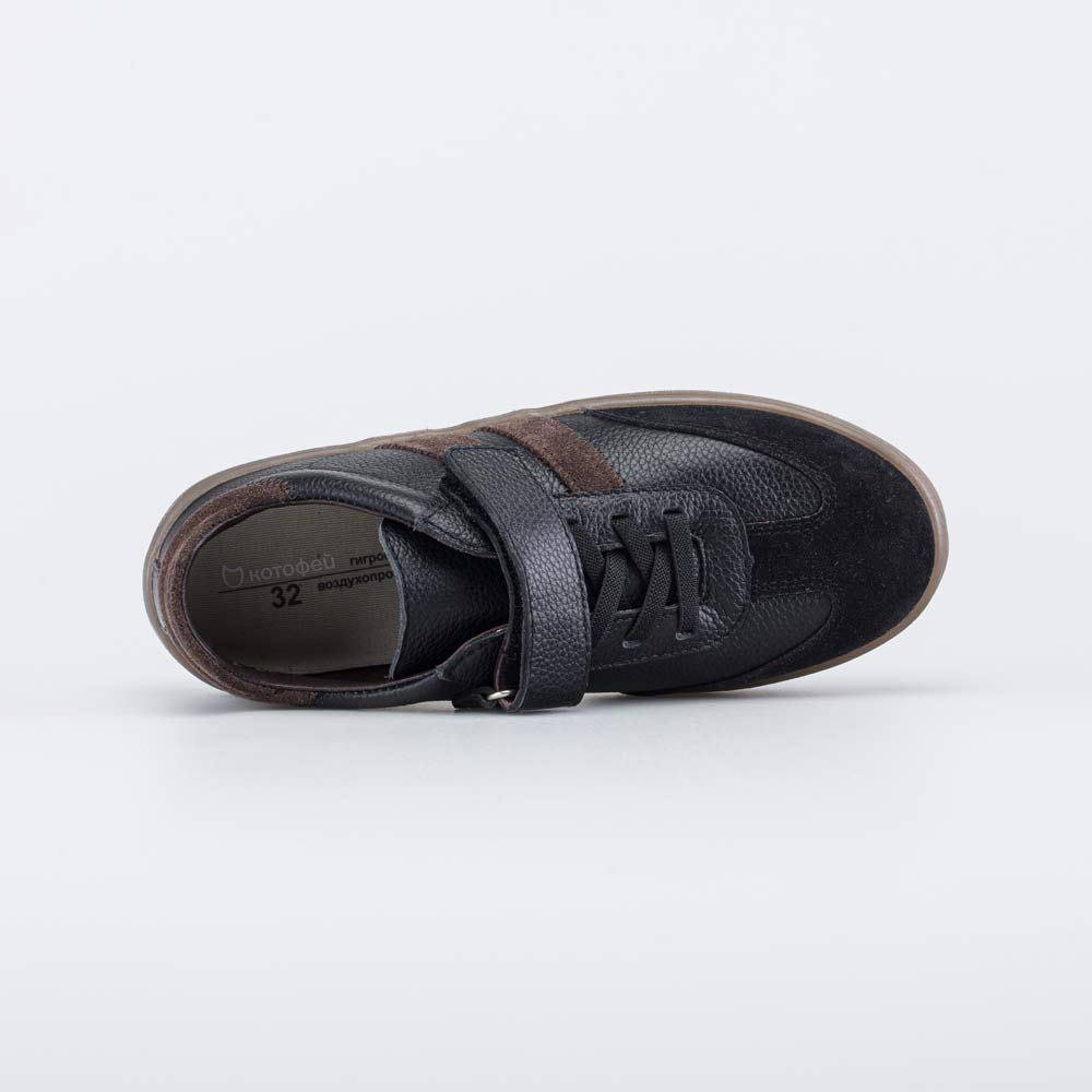 632374-76 Кожаные кеды-полуботинки для мальчика, все фото 4
