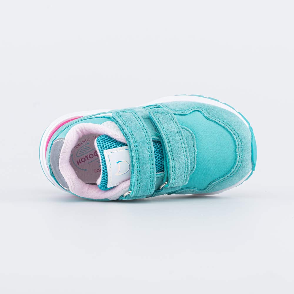 144206-71 Кроссовки со вставками из натурального велюра, все фото 4