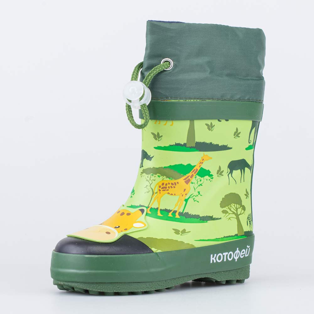 166134-11 Резиновые сапоги Сафари зеленый, все фото 1