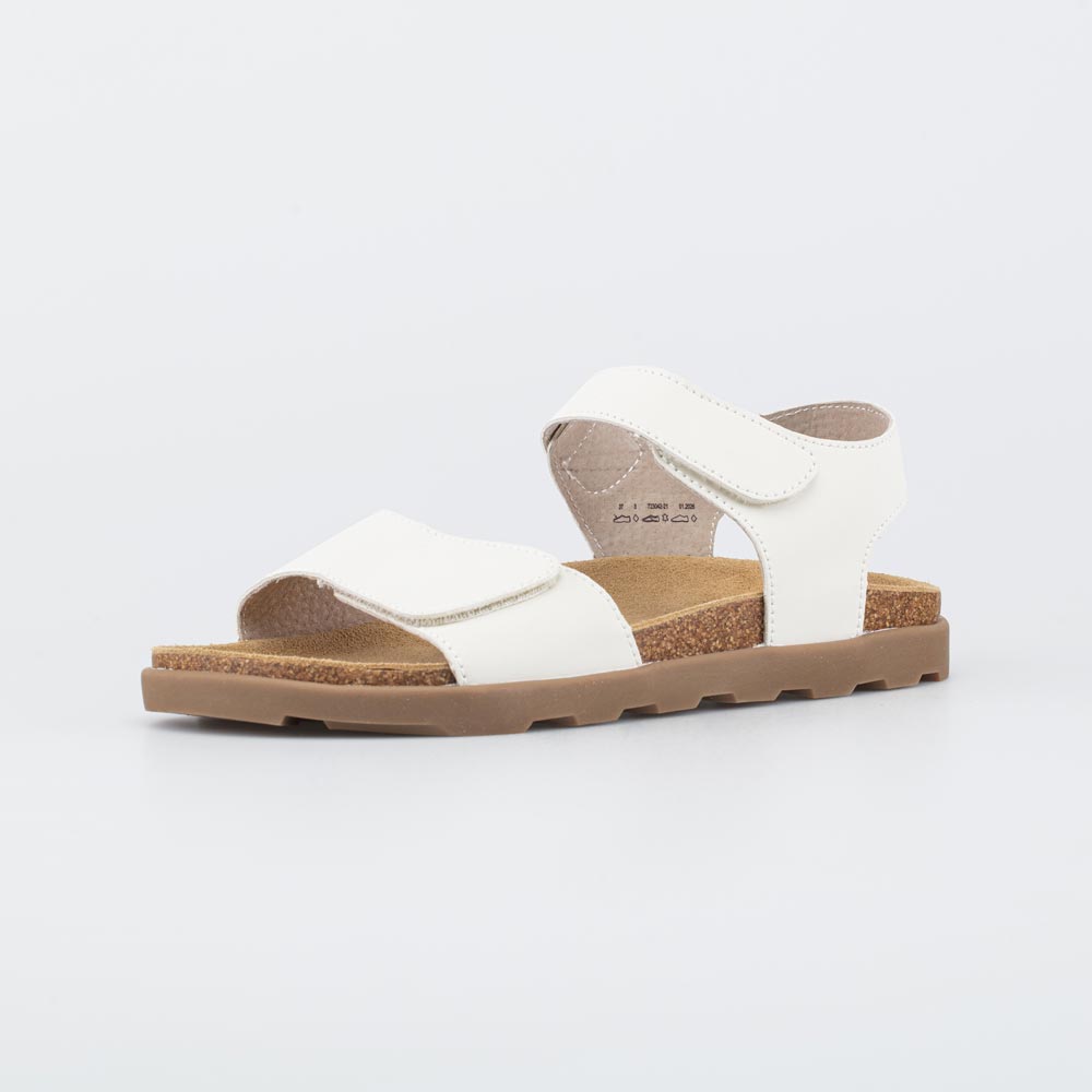 723042-22 Кожаные сандалии на пробковой подошве, все фото 1