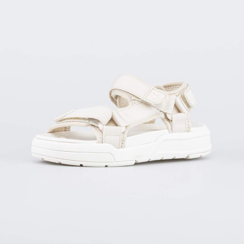 521053-11 Пляжные сандалии на липучках Бежевая карамель, все фото 1