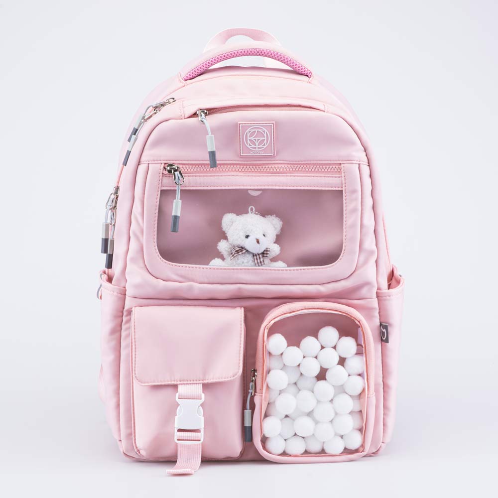 02804293-00 Рюкзак школьный Помпончики, все фото 1