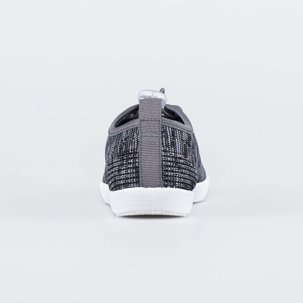 531239-12 Кеды из вязаного текстиля для мальчика серый, все фото 5