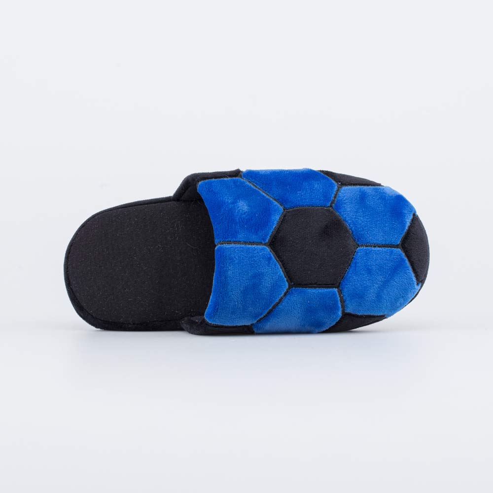 731167-12 Домашние тапочки Футбольный мяч синий, все фото 4