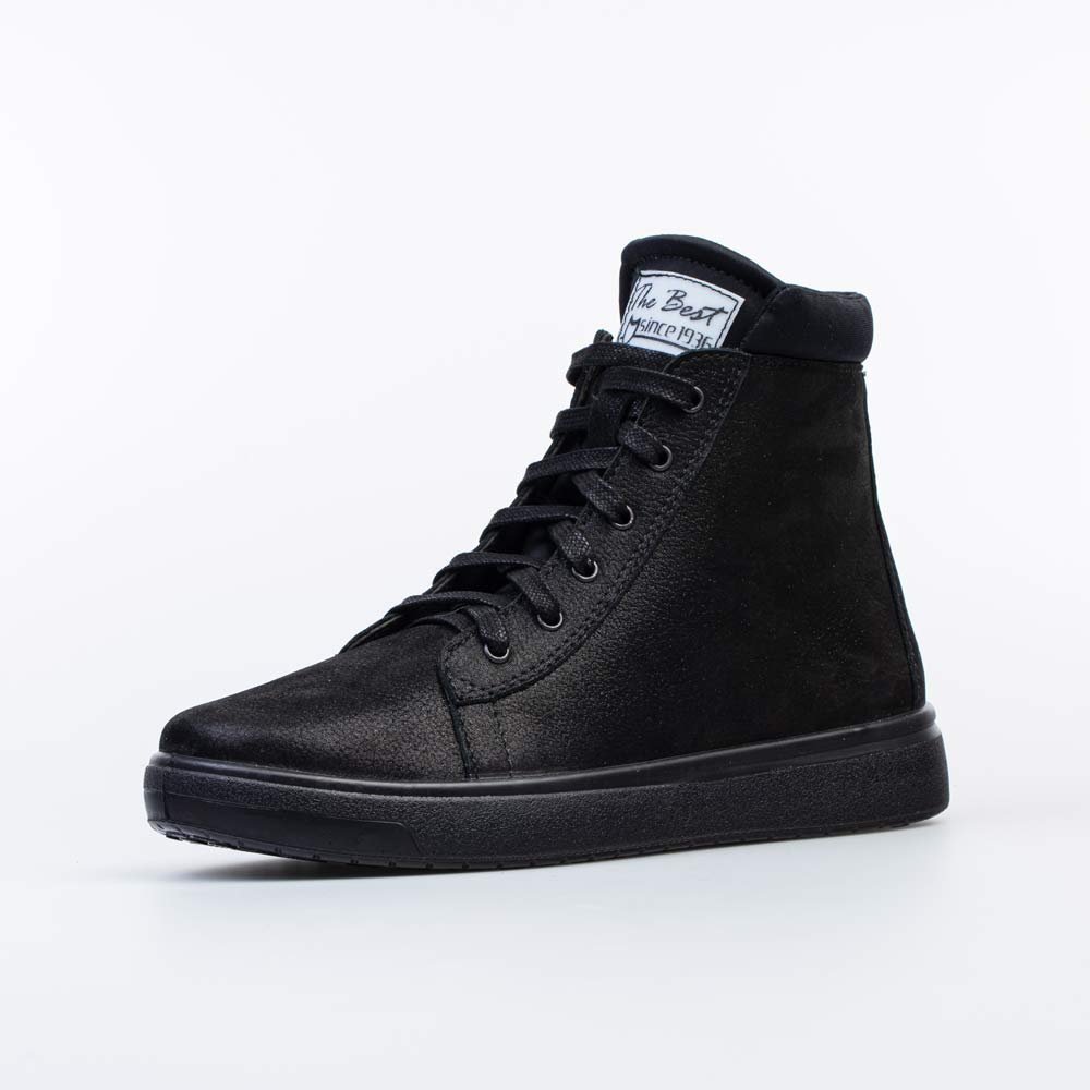 652201-21 Черные ботинки для школьницы , все фото 1