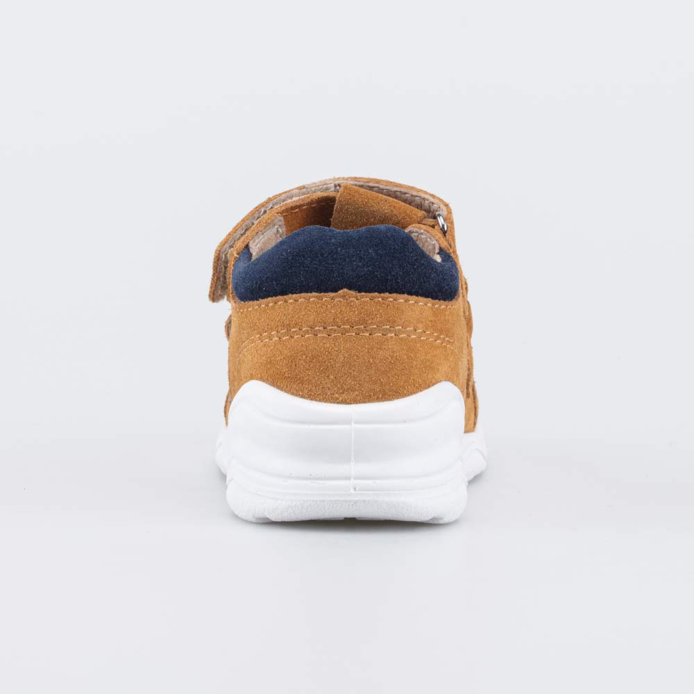 022157-23 Кожаные сандалии на липучках Первые шаги, все фото 5