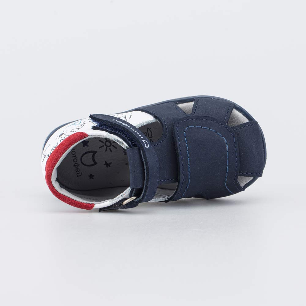 022158-21 Кожаные сандалии Первые шаги Серфер , все фото 4