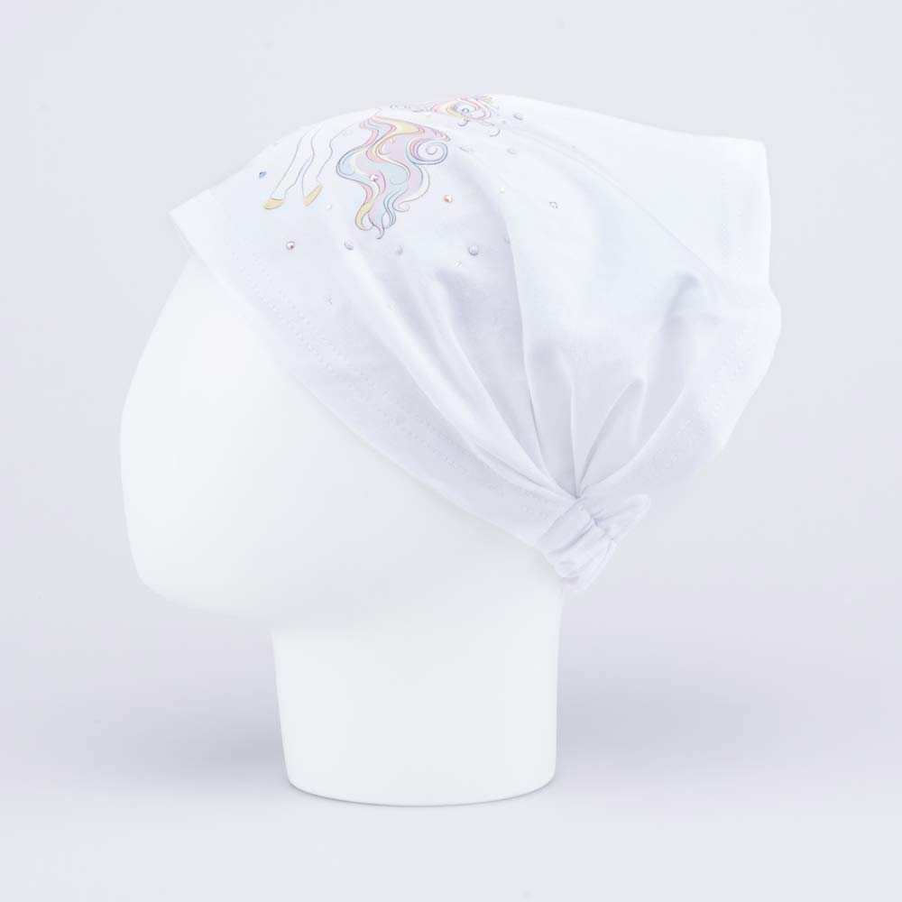 07811705-40 Косынка для девочки белый, все фото 2