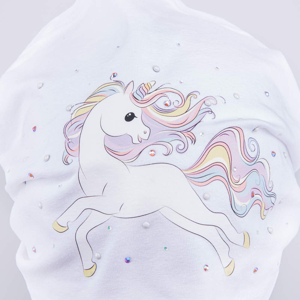 07811705-40 Косынка для девочки белый, все фото 4