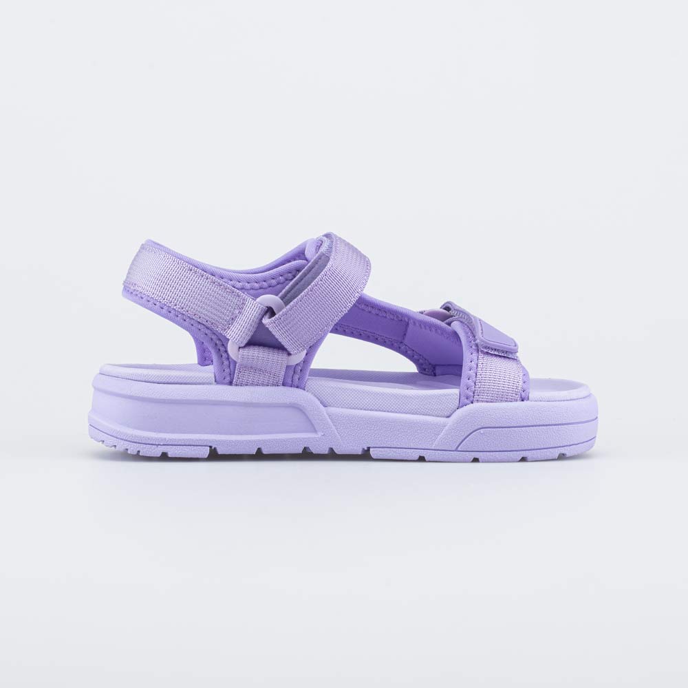 521053-12 Пляжные сандалии на липучках Сиреневый туман, все фото 2