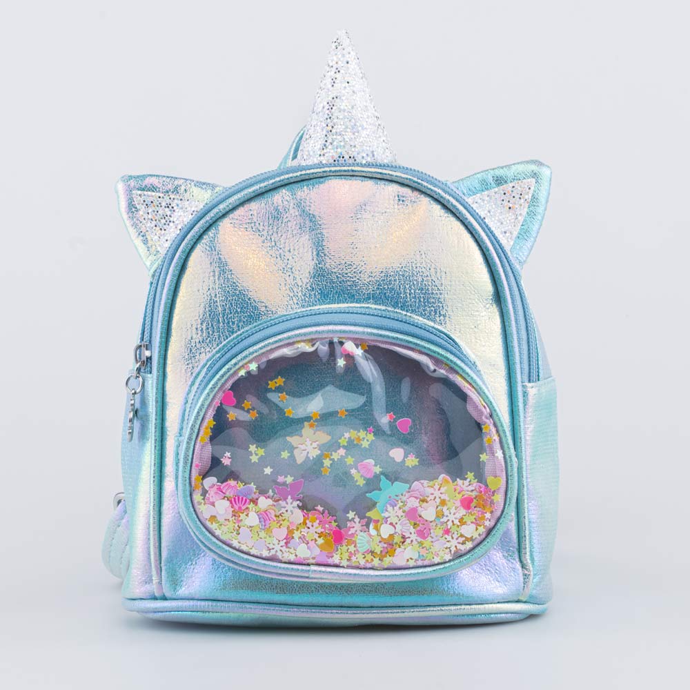 02811233-00 Рюкзак для девочки голубой, все фото 1