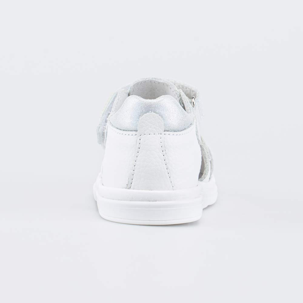 322187-23 Детские летние сандалии Серебристый блеск , все фото 5