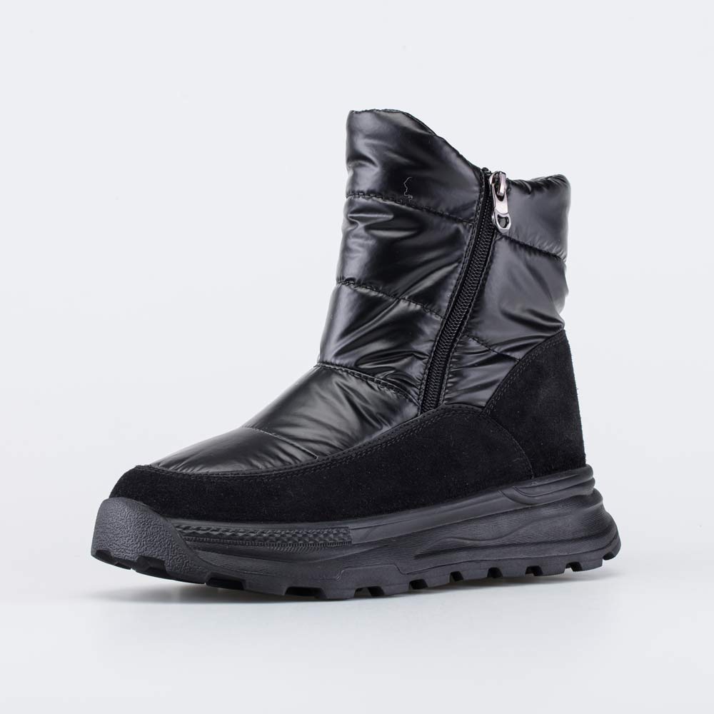 764062-42 Черные дутики для девочки-подростка, все фото 1