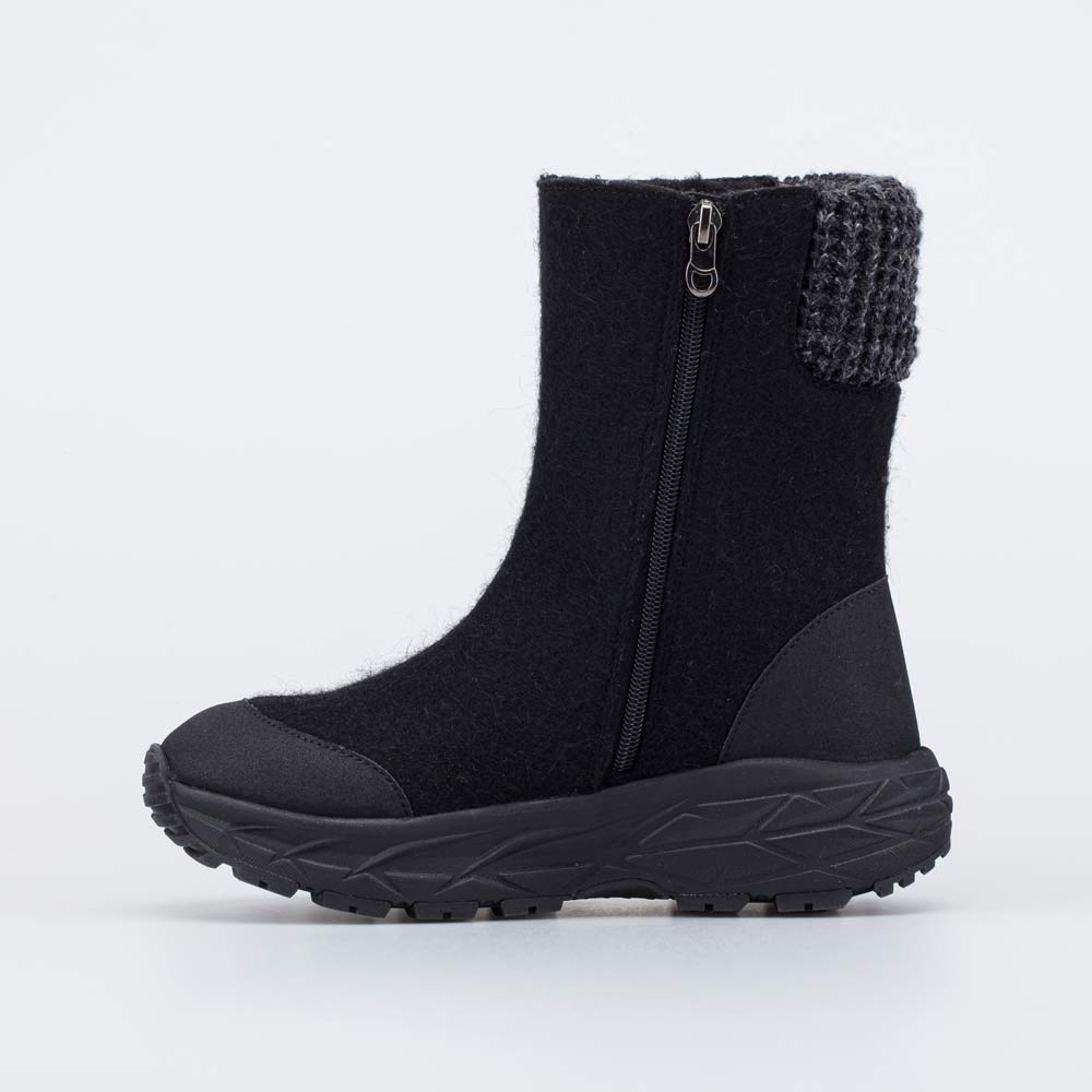 767062-44 Валенки с антискользящей подошвой для подростка черный , все фото 2