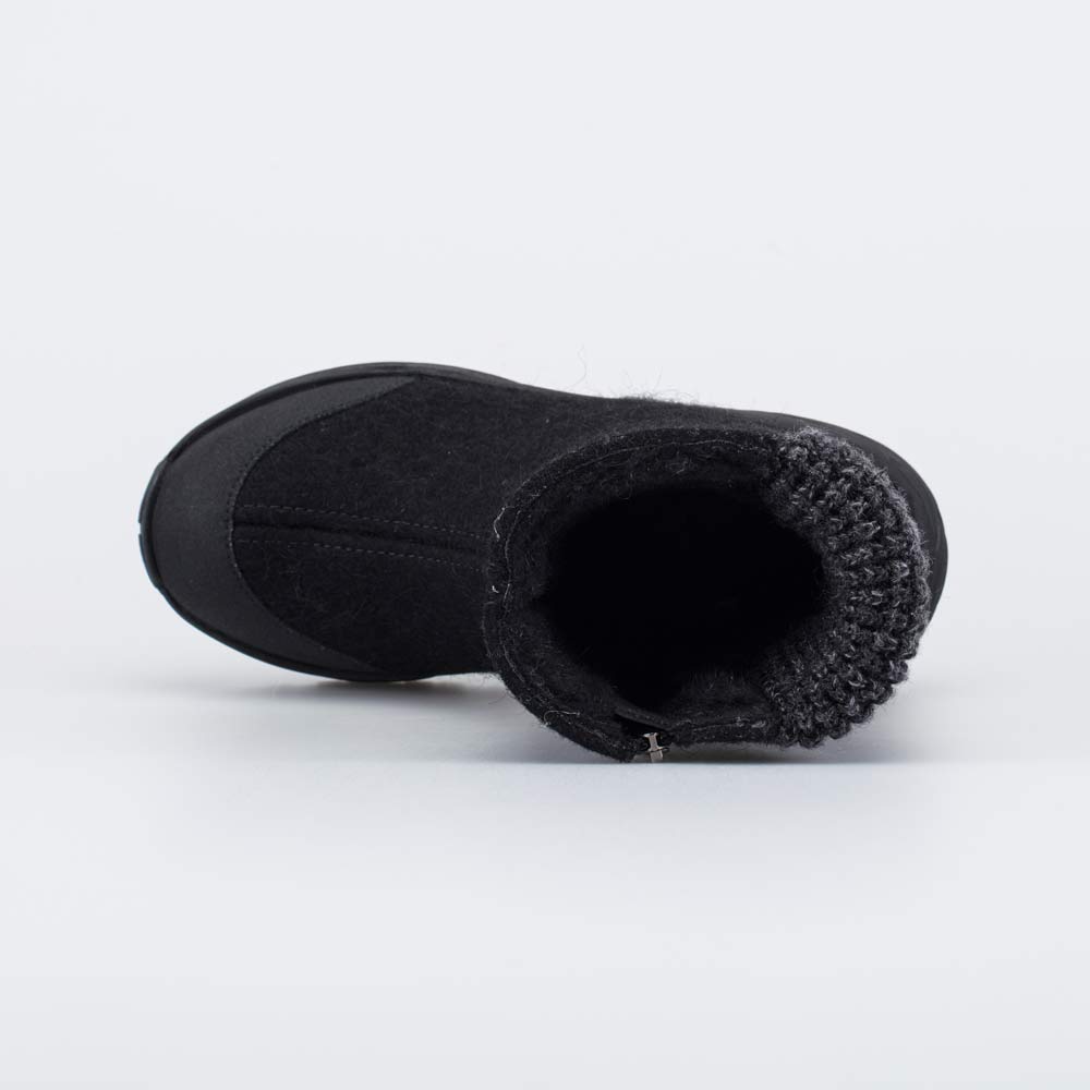 767062-44 Валенки с антискользящей подошвой для подростка черный , все фото 4