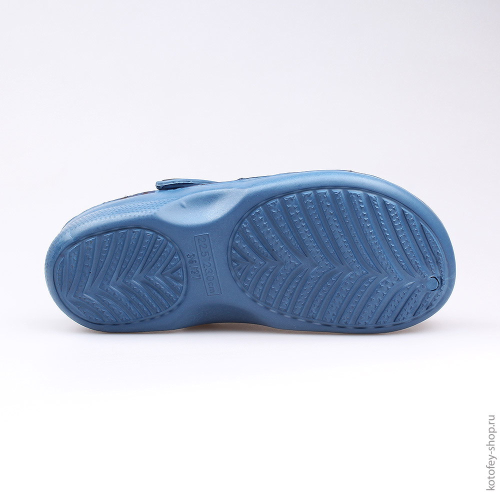 725020-01 Пляжная обувь синяя, все фото 3